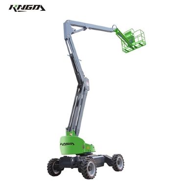 Electric Articulating Boom Lift 80 Ft 60 Ft 230Kg Lift MEWP Working Height 21.0m