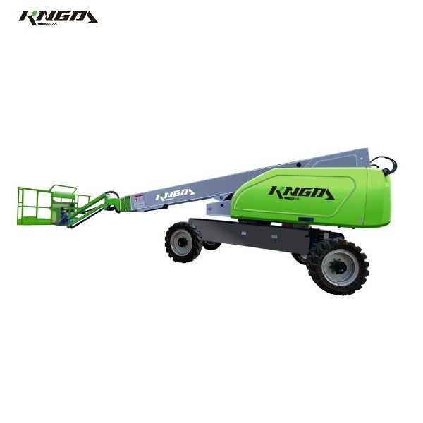 Mobile Diesel Telescopic Boom Lift 230kg Load Plat Size 2.44x0.9m Height 20m
